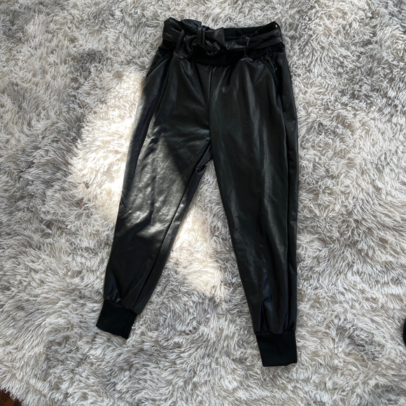 Faux leather Joggers - Picture 1 of 1